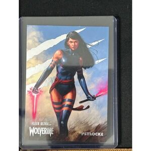 1995 Fleer Ultra Wolverine Psylocke‎ Trading Card 32